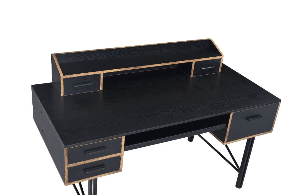 Acme Furniture Safea Writing Desk, Black