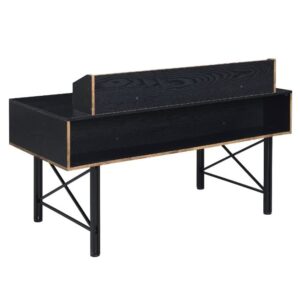 Acme Furniture Safea Writing Desk, Black