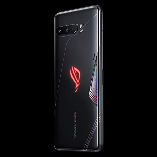 Asus ROG Phone 3 ZS661KS / I003DD SD865+, 5G, International Version (No Warranty), 512GB 12GB RAM, Black Glare - GSM Unlocked