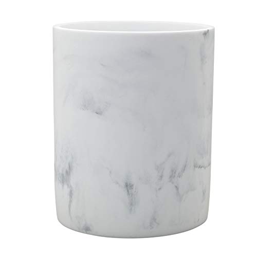 Zenna Home, Grey Marble Corin Waste Basket (050965062A)