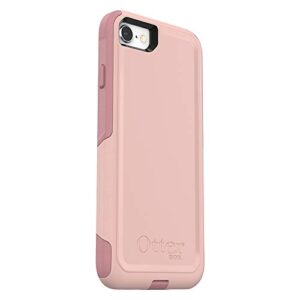 OtterBox iPhone SE 3rd & 2nd Gen, iPhone 8 & iPhone 7 (not compatible with Plus sized models) Commuter Series Case - BALLET WAY (PINK SALT/BLUSH), slim & tough, pocket-friendly, with port protection