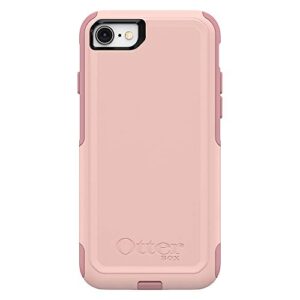 OtterBox iPhone SE 3rd & 2nd Gen, iPhone 8 & iPhone 7 (not compatible with Plus sized models) Commuter Series Case - BALLET WAY (PINK SALT/BLUSH), slim & tough, pocket-friendly, with port protection