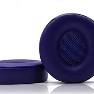 Adhiper Replacement Earpads Solo pro Replacement Ear Pads Ear Cushion is Compatible with Solo pro Headphones (Dark-Blue)