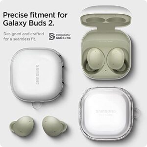 Spigen Ultra Hybrid Designed for Galaxy Buds2 Pro Case (2022) / Galaxy Buds 2 Case (2021) / Galaxy Buds Pro Case (2021) / Galaxy Buds Live Case (2020) - Crystal Clear