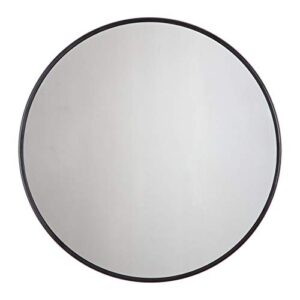 habitat mr3719w adelina circular mirror, black