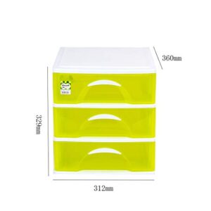 File cabinets Storage Box Office Desk Stationery Small Multi-Layer Drawer Plastic (Size : 329mm*360mm*312mm)