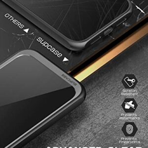 SupCase Unicorn Beetle Style Series Case Designed for iPhone 12 (2020) / iPhone 12 Pro (2020) 6.1 Inch, Premium Hybrid Protective Clear Case (Black)