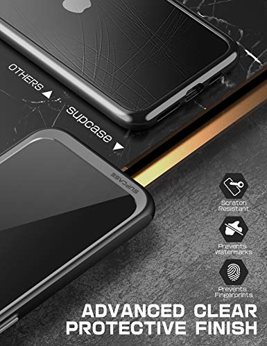 SupCase Unicorn Beetle Style Series Case Designed for iPhone 12 Pro Max (2020 Release) 6.7 Inch, Premium Hybrid Protective Clear Case (Black)