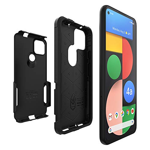 OtterBox COMMUTER SERIES Case for Google Pixel 4a 5G (5G ONLY, not compatible with 1st gen Pixel 4a) - BLACK