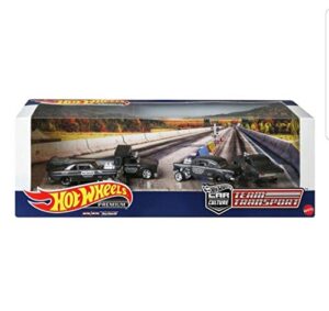 diecast hotwheels premium 2020 teamtransport black hole gasser set 1/64 scale