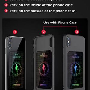 Cell Phone Sticker, Compatible with iPhone/ All Smart Phones/ Laptops/ Tablets/ All Electronic Devices, Suitable for Anyone - (4 Pack)