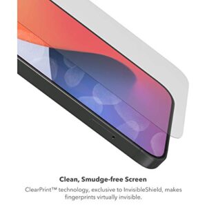 ZAGG InvisibleShield Glass Elite VisionGuard+ Screen Protector - for iPhone 12 Pro Max - Impact Protection, Scratch Resistant, Fingerprint Resistant, Smudge Resistant, Oil Resistant, clear (200106675)
