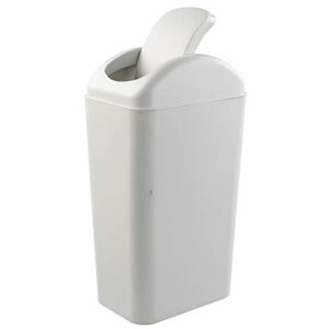 Farmoon Slim Trash Can, 14L Modern Swing Wastebasket Paper Dustbin/Waste Bin