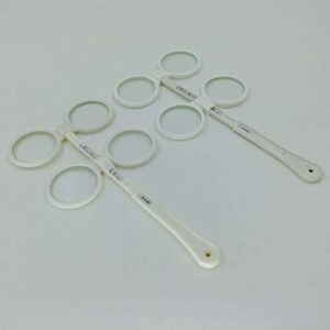 2 Units Plastic Confirmation Flipper Ophthalmic Flipper Optical Instruments