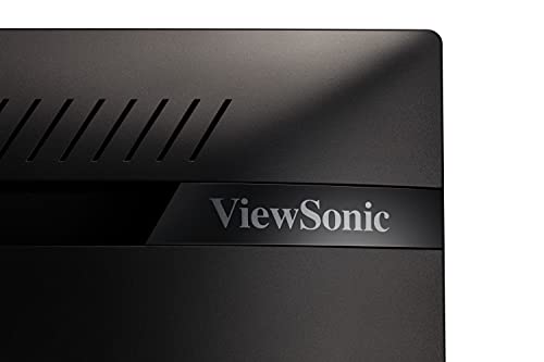 ViewSonic VG2440V 24 Inch 1080p IPS Video Conferencing Monitor with Integrated 2MP Camera, Microphone, Speakers, Eye Care, Ergonomic Design, HDMI DisplayPort VGA Inputs for Home and Office