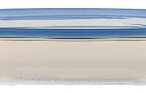 EcoQuality [3 PACK] 64oz Rectangular Oblong Plastic Reusable Storage Containers with Snap On Lids - Airtight Stackable Reusable Plastic Food Storage, Leak-Proof, Meal Prep, Lunch, Togo, BPA-Free