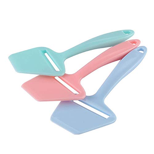 Portable Multi-Purpose Cheese Shovel Slicer for Cake Pizza Butter Baking Cooking Tool New Chocolate Pizza Shovel Cooking Tools DUOER (Color : Pink)