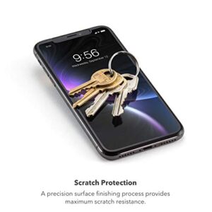 ZAGG InvisibleShield Glass+ Screen Protector – High-Definition Tempered Glass Made for iPhone 12 Pro Max – Impact & Scratch Protection, Clear, 200106693