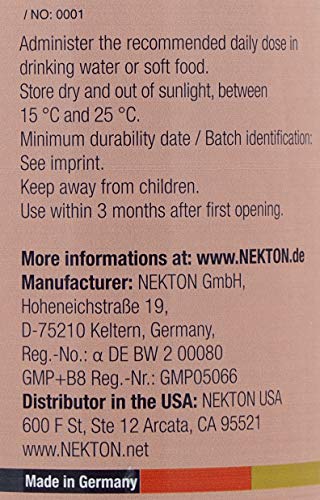 Nekton-Booster for Birds 130g / 4.59oz, White