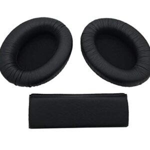 HD280 Ear Pads by AvimaBasics | Premium Replacement Earpads Cushions Cover Repair Parts for SENNHEISER HD280, HD280-Pro, HD281, HMD280, HMD281 Headphones Headset (Earpads & Headband Kit)