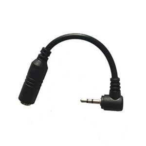 headphone adapter 2.5mm male to 3.5mm female（for smartphone headset adapter 2.5mm to 3.5(for panasonic jack) cable with connector suit for cordless phones earpiece jack adapter