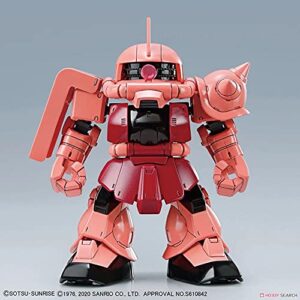 Bandai Hobby - Hello Kitty/MS-06S Char's Zaku II [SD Gundam CrossSilhouette] (2554762)