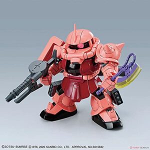 Bandai Hobby - Hello Kitty/MS-06S Char's Zaku II [SD Gundam CrossSilhouette] (2554762)