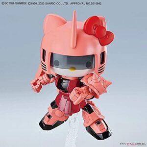 Bandai Hobby - Hello Kitty/MS-06S Char's Zaku II [SD Gundam CrossSilhouette] (2554762)