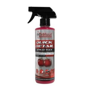 Schultz Laboratories White Diamond Cherry Scented Quick Detail Spray, 16 oz All Purpose Spray Cleaner, Safe for Interior & Exterior Use