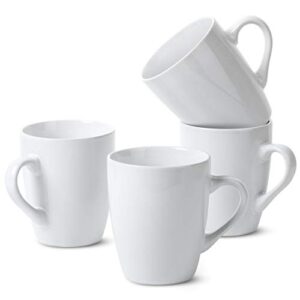 btat- white coffee mugs, set of 4, 12oz, coffee mug set, christmas coffee mugs, hot chocolate mugs, ceramic mugs, large mugs for coffee, set of mugs, hot cocoa mugs, mug sets, mother's day gift
