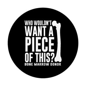 Bone Marrow Donor Thank You Appreciation Transplant Gift PopSockets Grip and Stand for Phones and Tablets