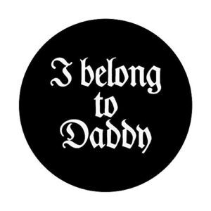I Belong To Daddy, BDSM DDLG, Kink and Fetish Lifestyle Gift PopSockets Grip and Stand for Phones and Tablets
