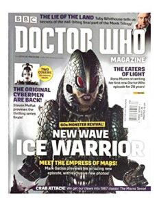bbc doctor who magazine, new wave ice warrior issue 513