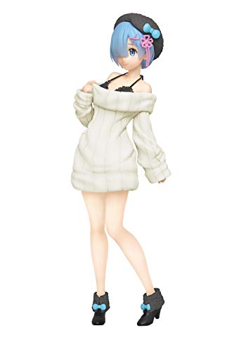 Taito Re:Zero Precious Figure Rem ~Knit Dress ver.～ Renewal～, Multiple Colors (T83326)