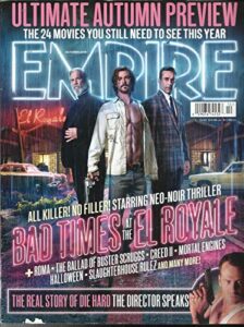 empire magazine,ultimate autumn preview* bad times at the el royale october,2018