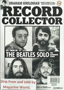 record collector magazine, let them be the beatles solo, april, 2020 issue # 504