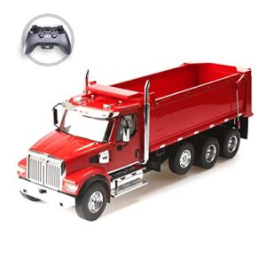 diecast masters rc truck western star 49x rc dump truck | fully functional radio control truck | 1:16 scale model semi truck, remote control truck | diecast model 27007
