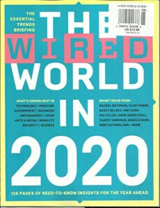 the wired world in 2020 the essential trends briefing issue, 2020 printed uk