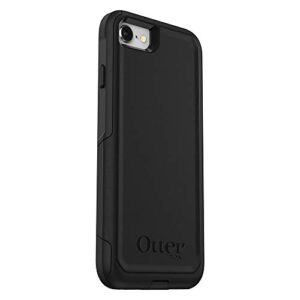 OtterBox iPhone SE 3rd & 2nd Gen, iPhone 8 & iPhone 7 (not compatible with Plus sized models) Commuter Series Case - BLACK, slim & tough, pocket-friendly, with port protection