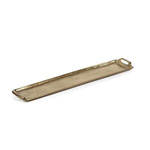 26" khanya rectangular aluminum tray