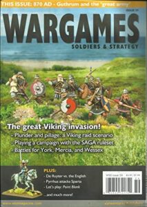 wargames magazine, soldiers & strategy, issue, 59