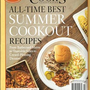 COOK'S ILLUSTRATED MAGAZINE, HALL-TIME BEST SUMMER COOKOUT RECIPES, ISSUE, 2018