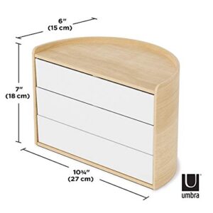 Umbra Moona Storage Box White/Natural