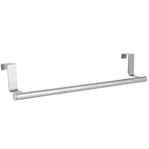 Convenience Save Space Over Door Towel Rack, Simple Cabinet Hanging Holder, Practical for Kitchen Hotel