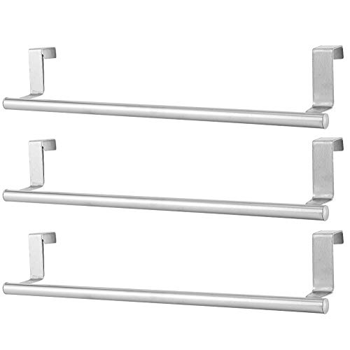 Convenience Save Space Over Door Towel Rack, Simple Cabinet Hanging Holder, Practical for Kitchen Hotel
