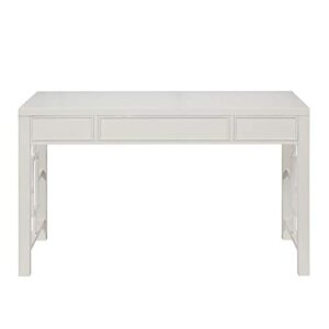 Comfort Pointe Verano 3-Drawer White Wood Desk