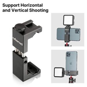 ULANZI Smartphone Vlogging Kit with Adjustable Handle Grip, Mini Tripod, Dimmable LED Light - YouTube, TIK Tok, Vlogging Equipment for iPhone/Android Smartphone Video Kit (ST-02S)