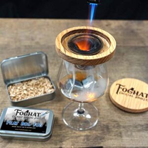 Peat Bog Fog - Foghat Culinary Smoking Fuel | Infuse Wine, Whiskey, Cheese, Meats, BBQ, Salt | Luxury Wood Smoking Chips for Portable Smoker, Smoking Gun, Glass Cloche or Foghat Cocktail Smoker