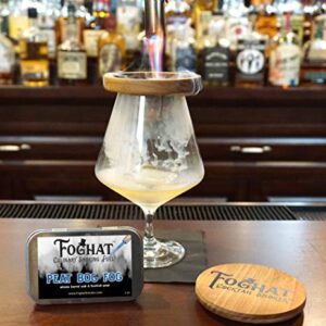 Peat Bog Fog - Foghat Culinary Smoking Fuel | Infuse Wine, Whiskey, Cheese, Meats, BBQ, Salt | Luxury Wood Smoking Chips for Portable Smoker, Smoking Gun, Glass Cloche or Foghat Cocktail Smoker