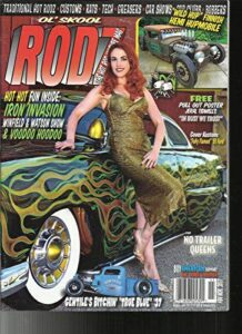 ol'skool rodz, magazine, no trailer queens november, 2017 issue # 84